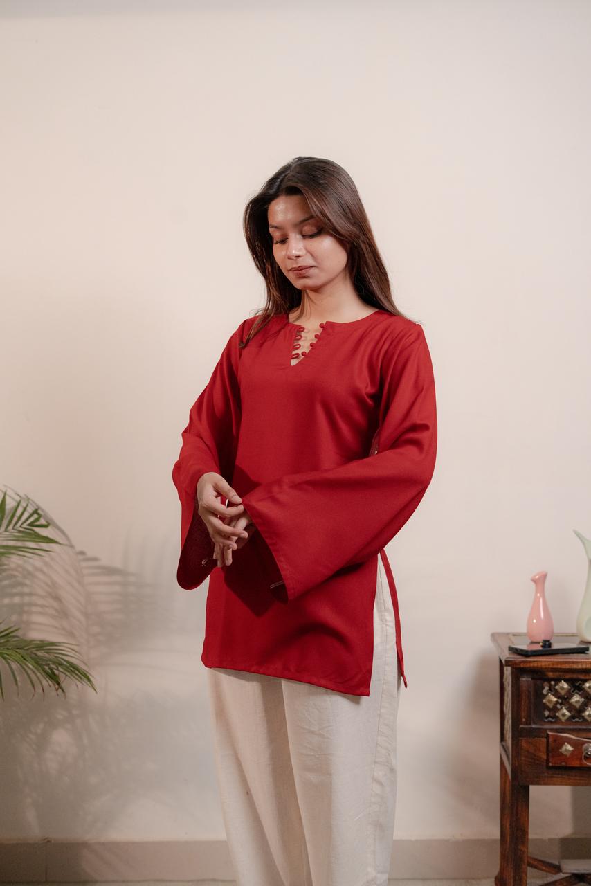 Roopsee Urooj Red